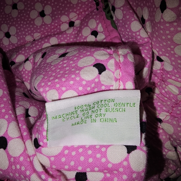 Vera Bradley Priscilla Pink Purse Shoulder Tote Bag Handbag Floral Pics Of Flaw - Picture 5 of 16